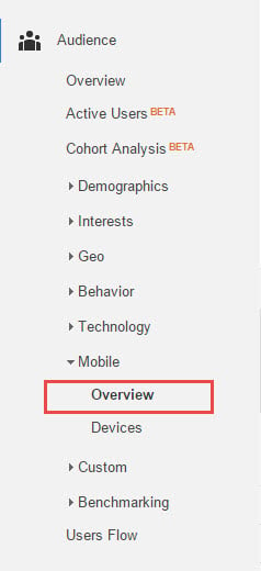 audience mobile overview