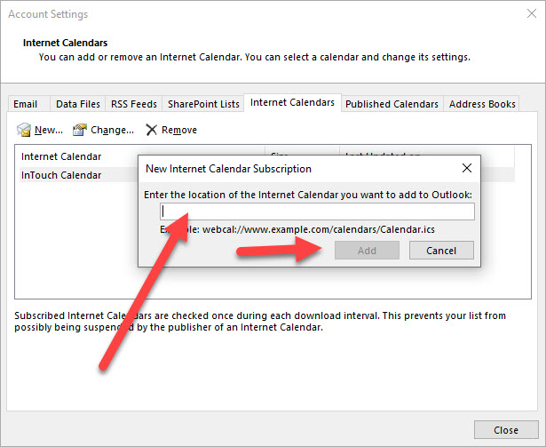 Adding G Suite Calendar to Outlook-Step 12