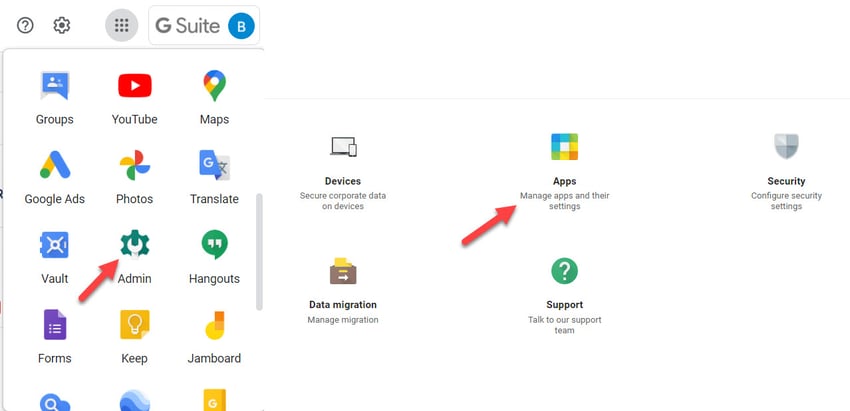Adding G Suite Calendar to Outlook-Step 1