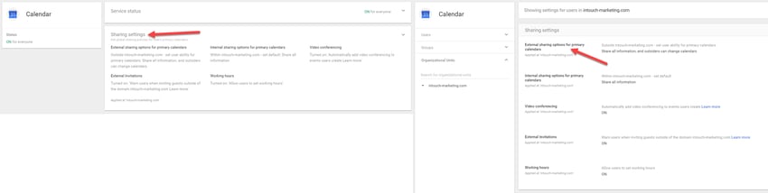 Adding G Suite Calendar to Outlook-Step 3